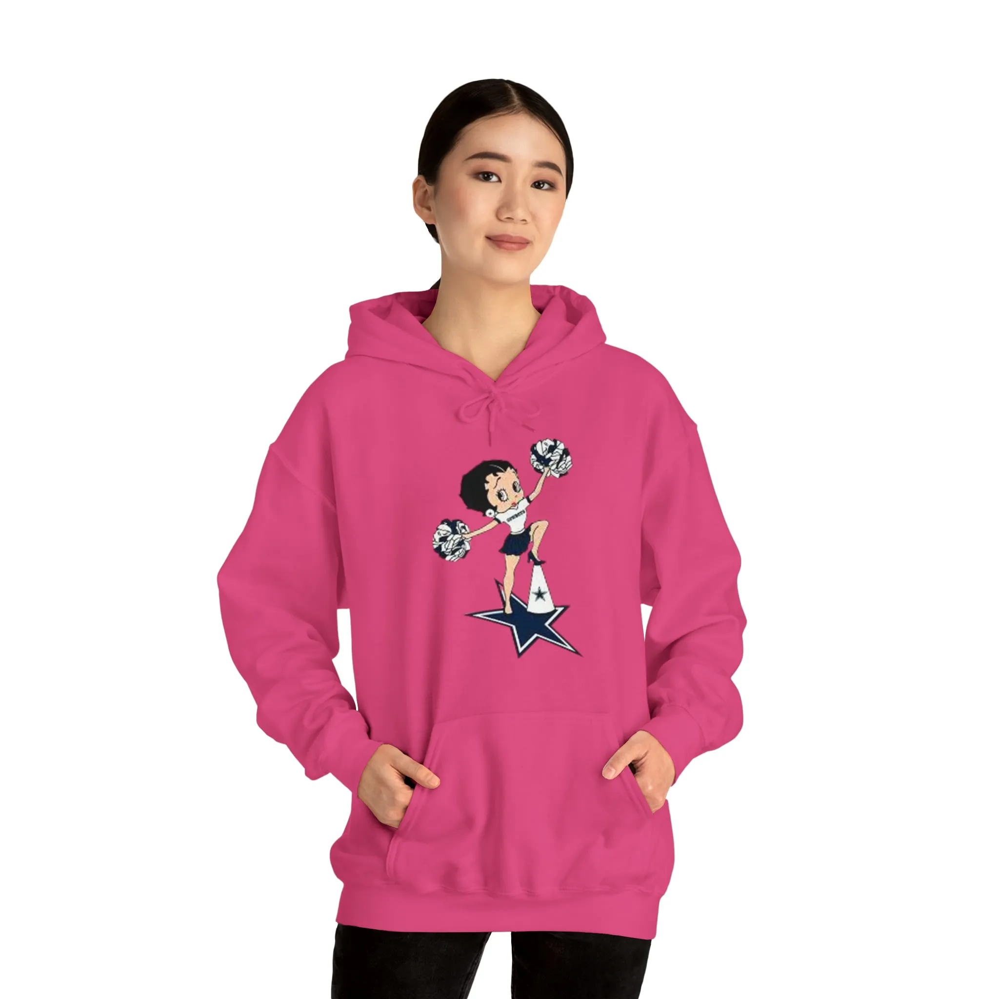 Dallas Cowboys Betty Unisex Heavy Blend™ Hooded Sweatshirt