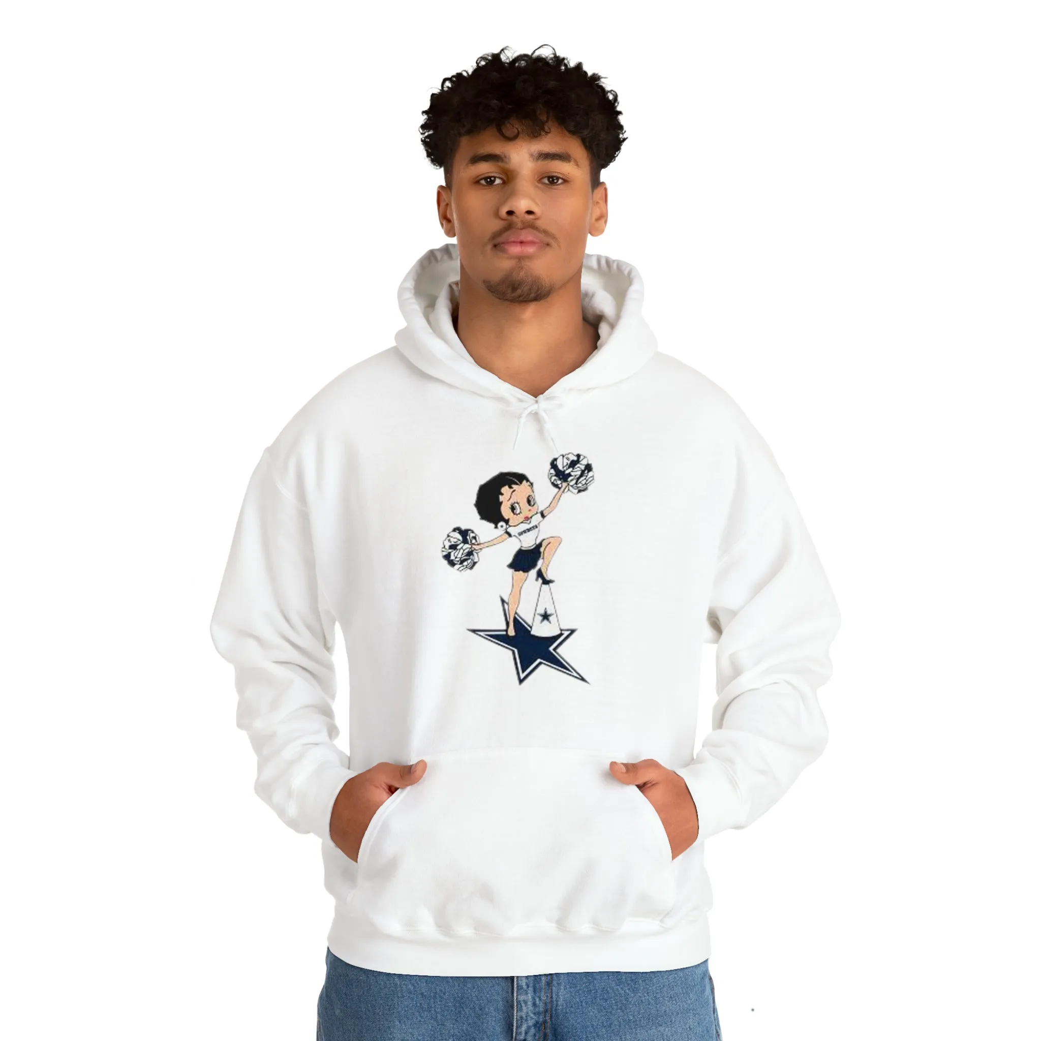 Dallas Cowboys Betty Unisex Heavy Blend™ Hooded Sweatshirt