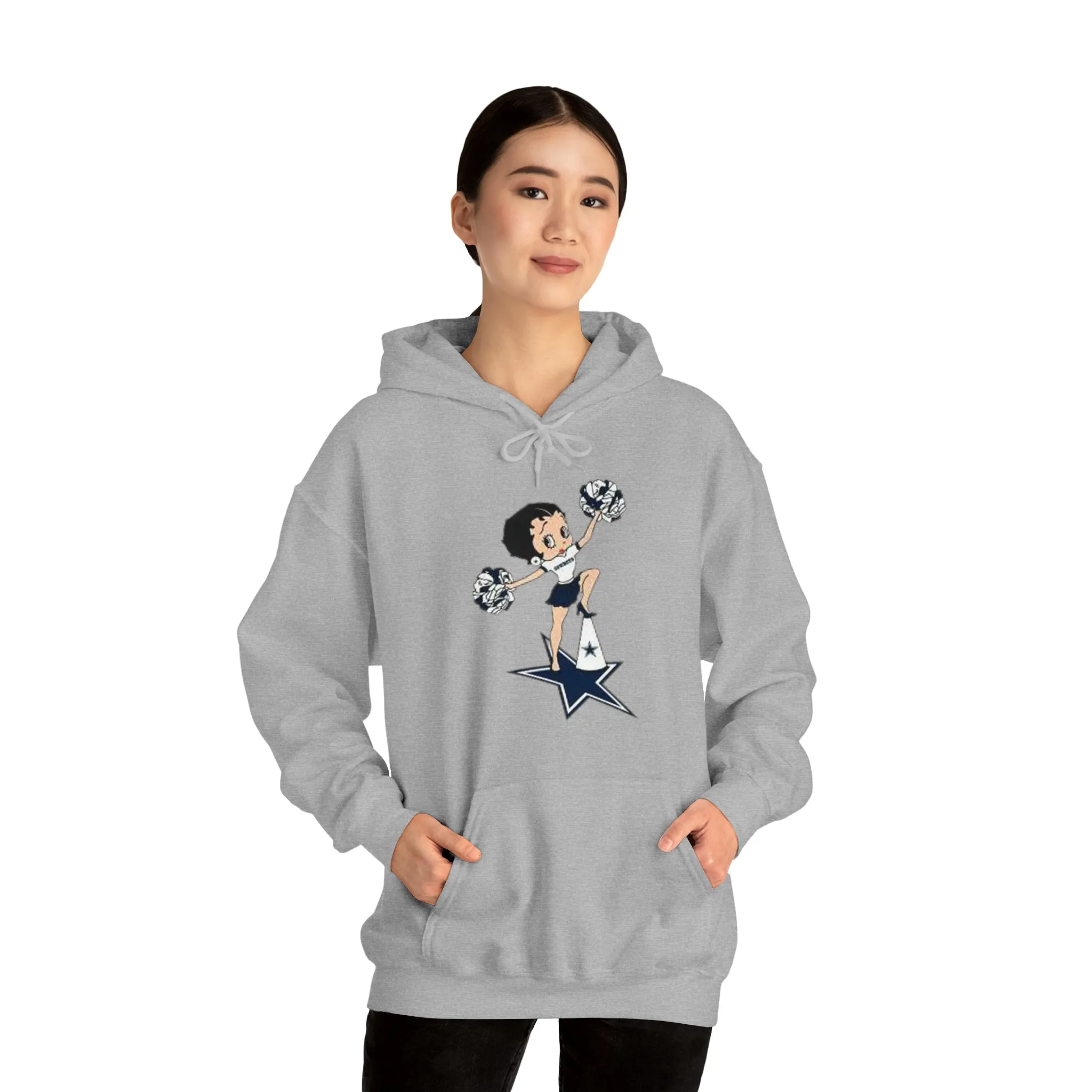 Dallas Cowboys Betty Unisex Heavy Blend™ Hooded Sweatshirt