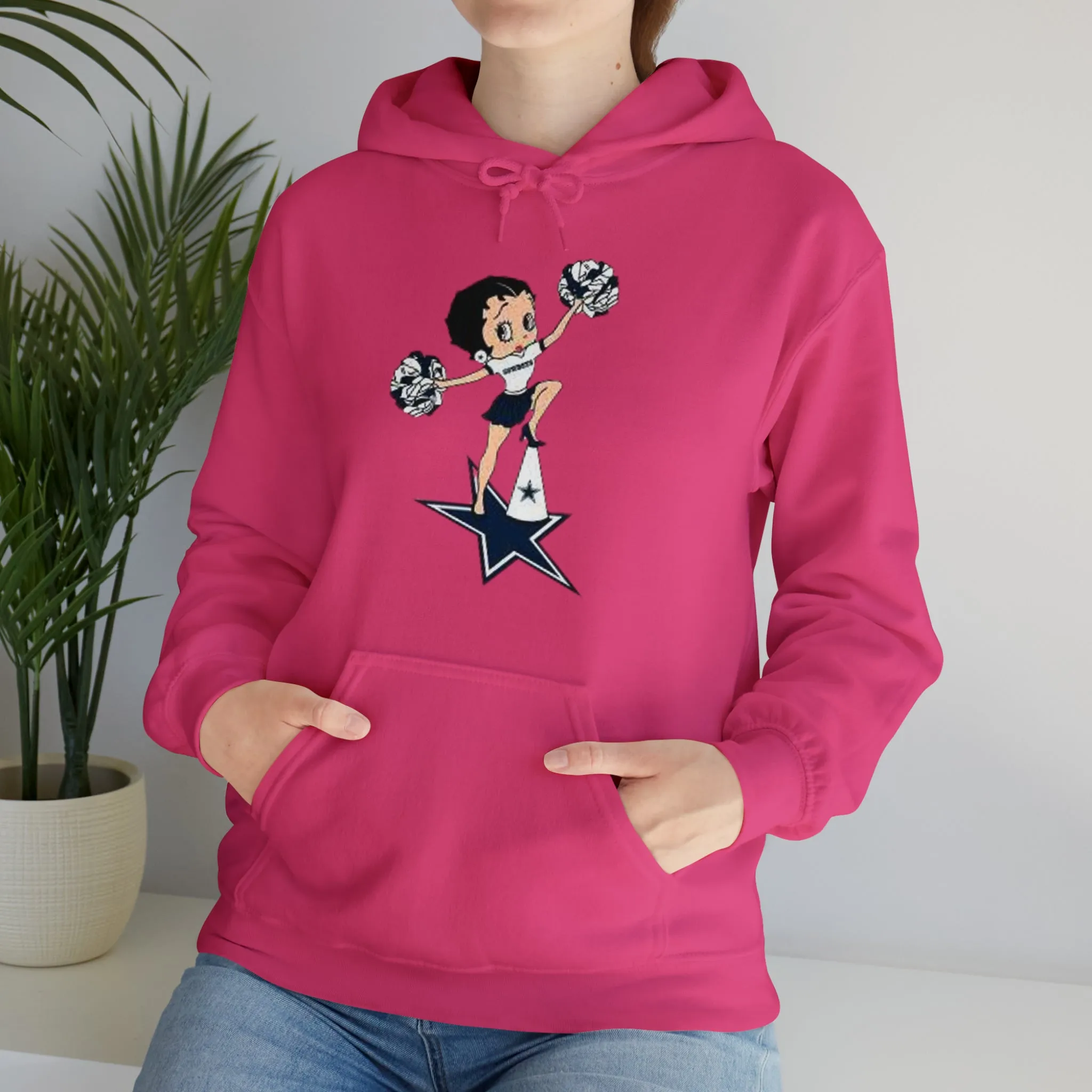 Dallas Cowboys Betty Unisex Heavy Blend™ Hooded Sweatshirt
