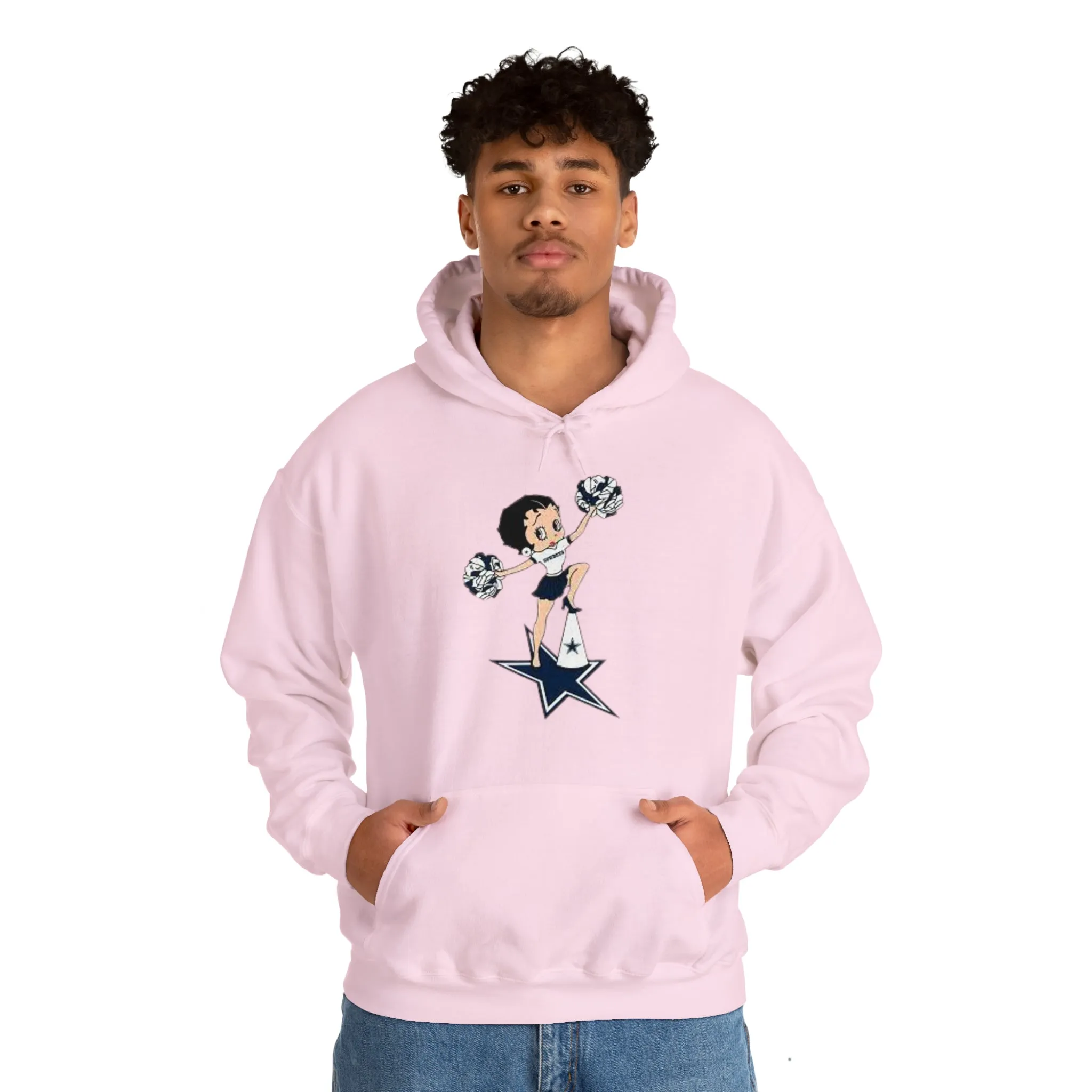 Dallas Cowboys Betty Unisex Heavy Blend™ Hooded Sweatshirt