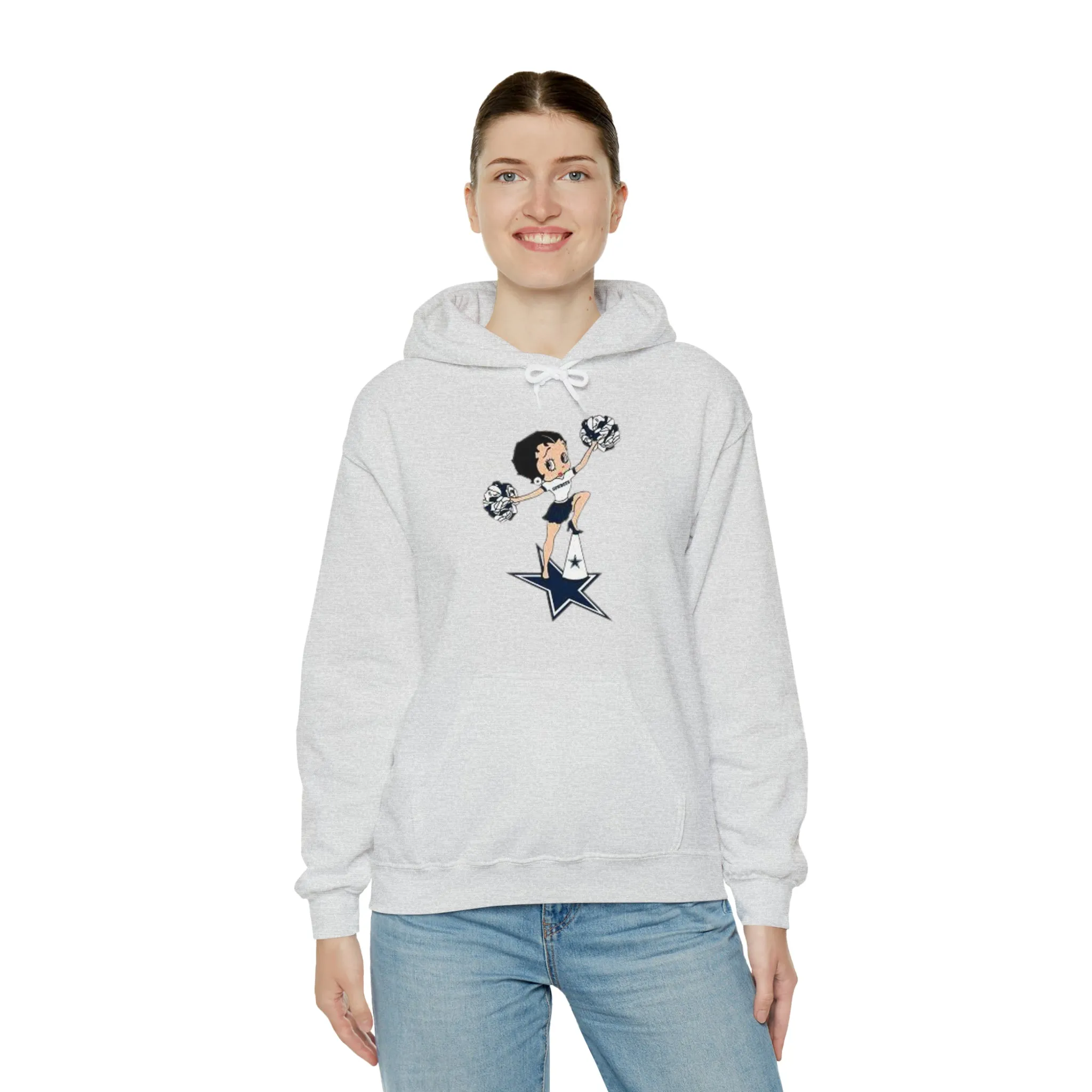 Dallas Cowboys Betty Unisex Heavy Blend™ Hooded Sweatshirt
