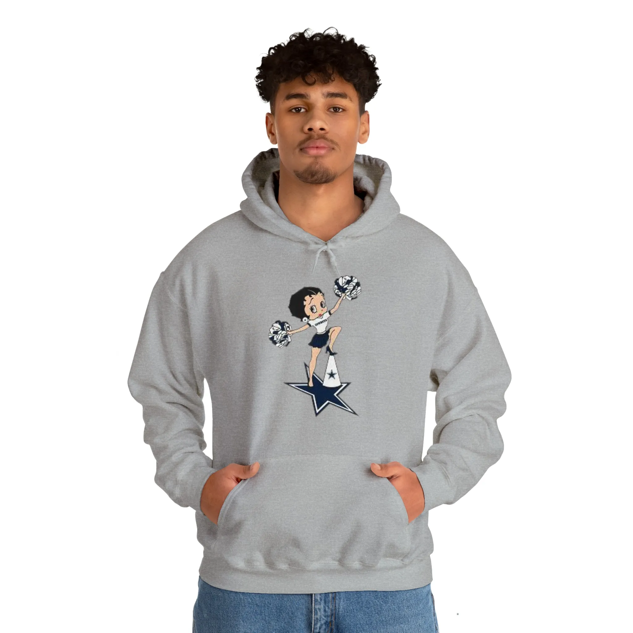 Dallas Cowboys Betty Unisex Heavy Blend™ Hooded Sweatshirt