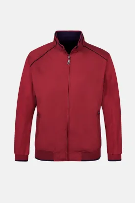 Dark-Red & Dark-Navy double-face Jacket