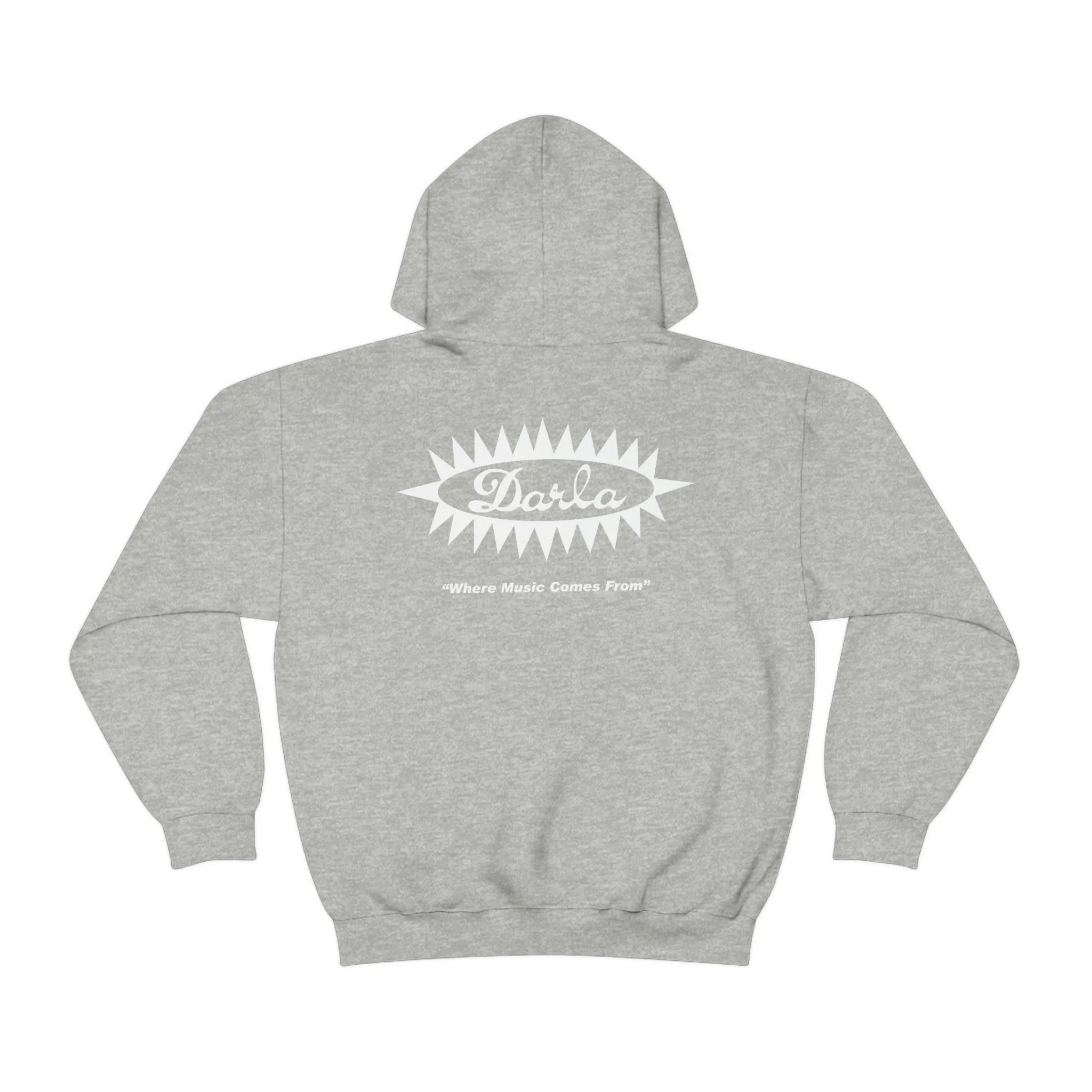 Darla Classic Hoodie - Original logos in white: Unisex Heavy Blend™ Hooded Sweatshirt