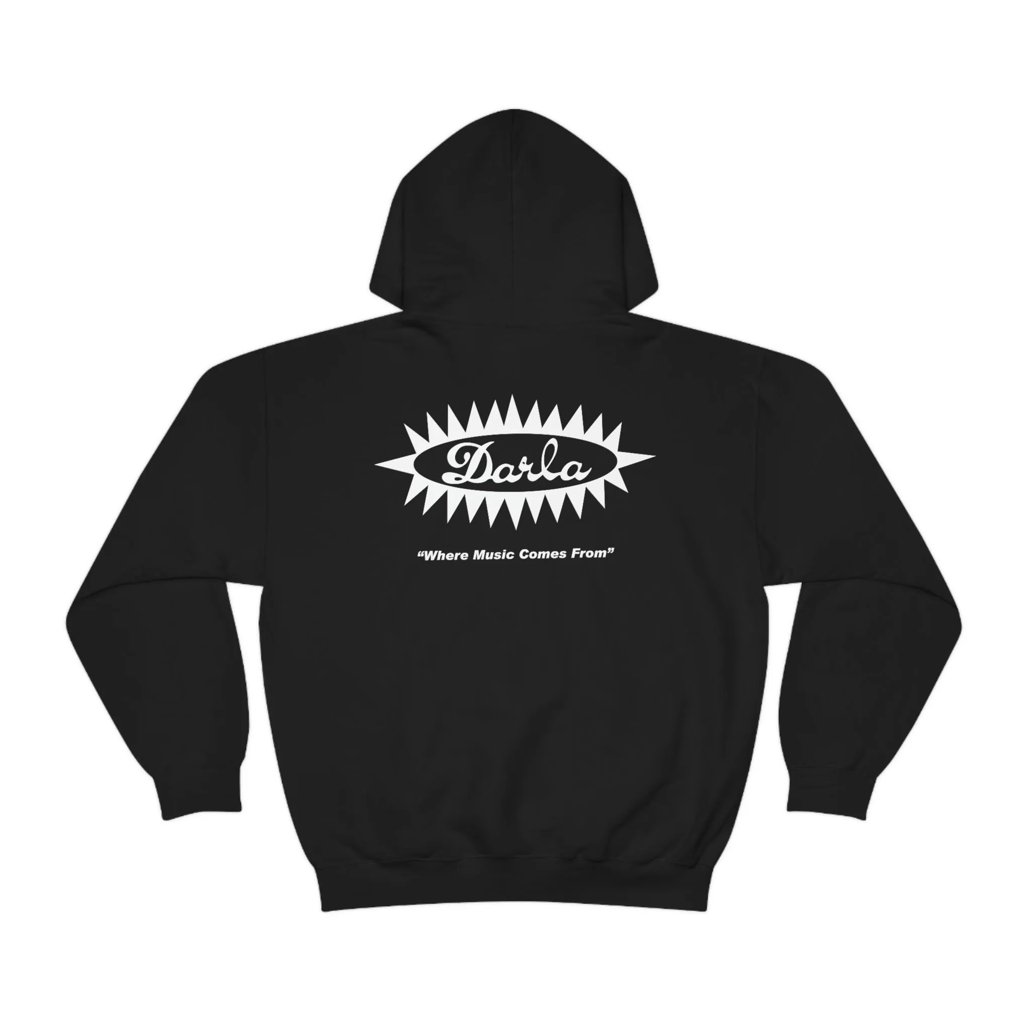Darla Classic Hoodie - Original logos in white: Unisex Heavy Blend™ Hooded Sweatshirt