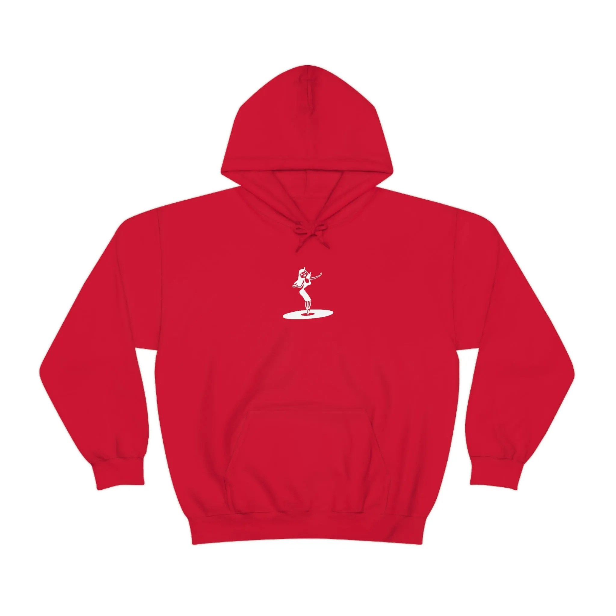 Darla Classic Hoodie - Original logos in white: Unisex Heavy Blend™ Hooded Sweatshirt