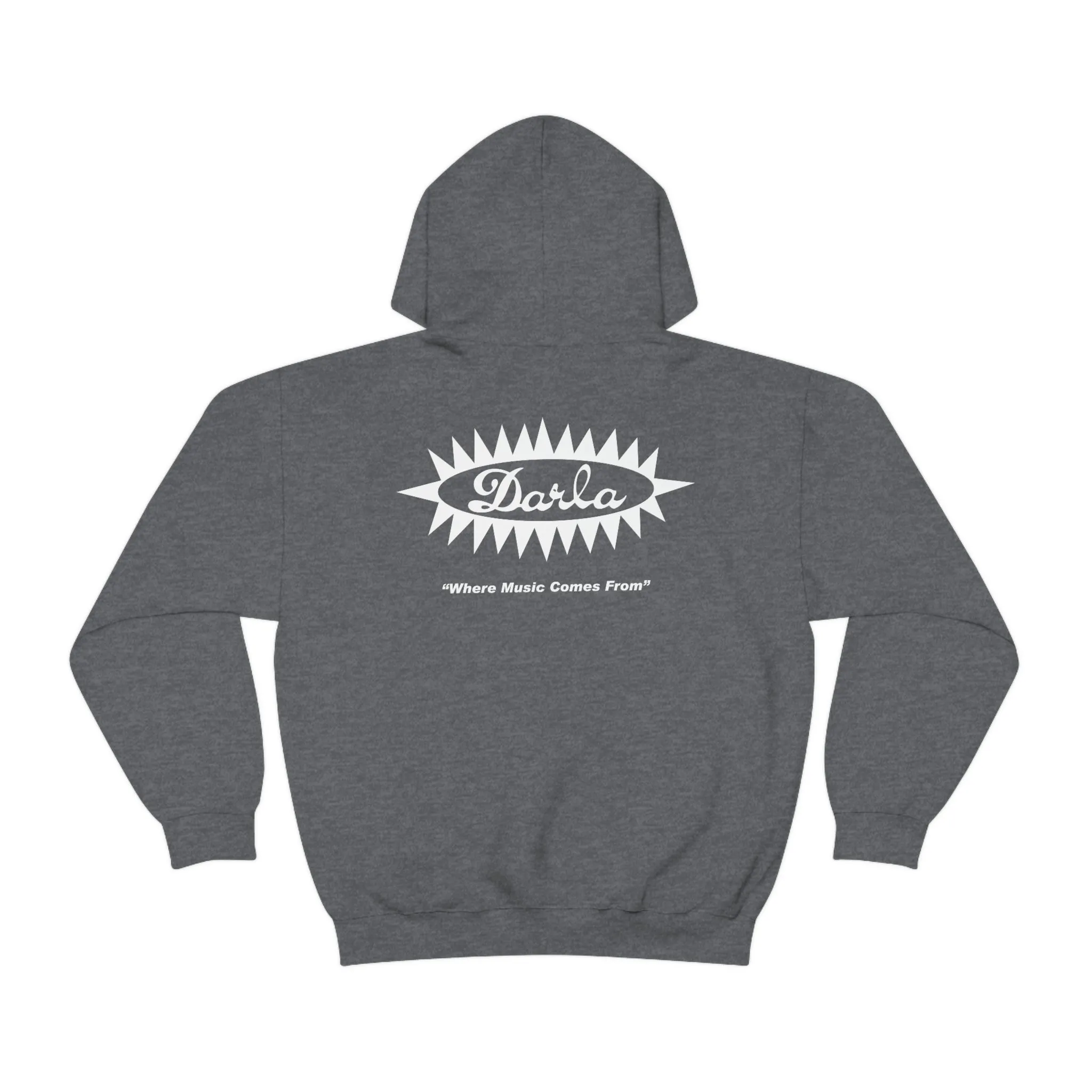 Darla Classic Hoodie - Original logos in white: Unisex Heavy Blend™ Hooded Sweatshirt