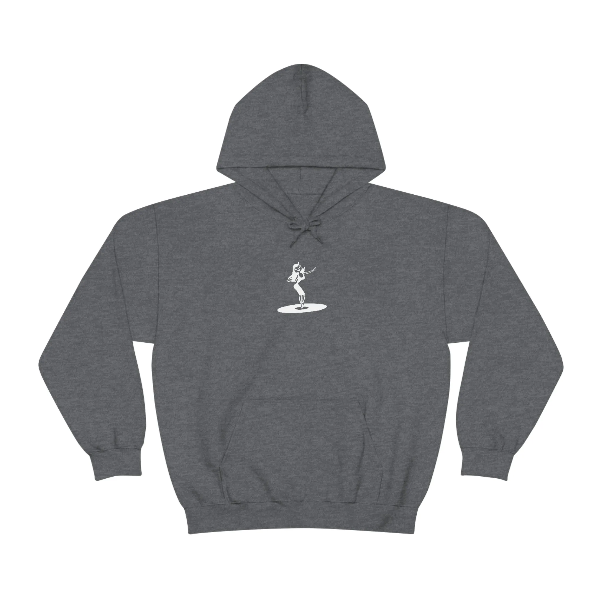 Darla Classic Hoodie - Original logos in white: Unisex Heavy Blend™ Hooded Sweatshirt