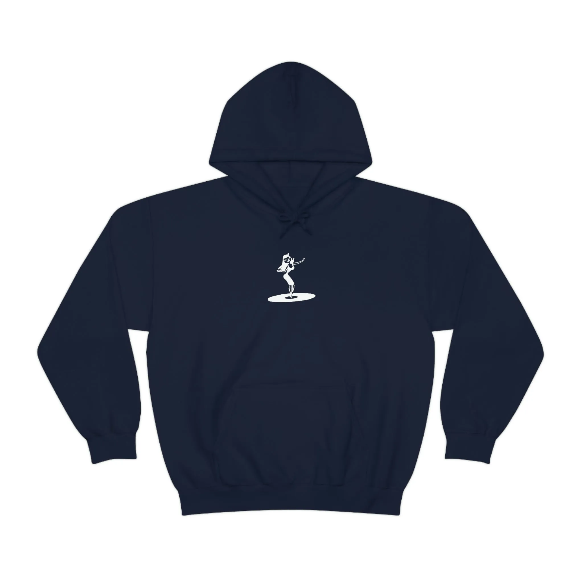 Darla Classic Hoodie - Original logos in white: Unisex Heavy Blend™ Hooded Sweatshirt