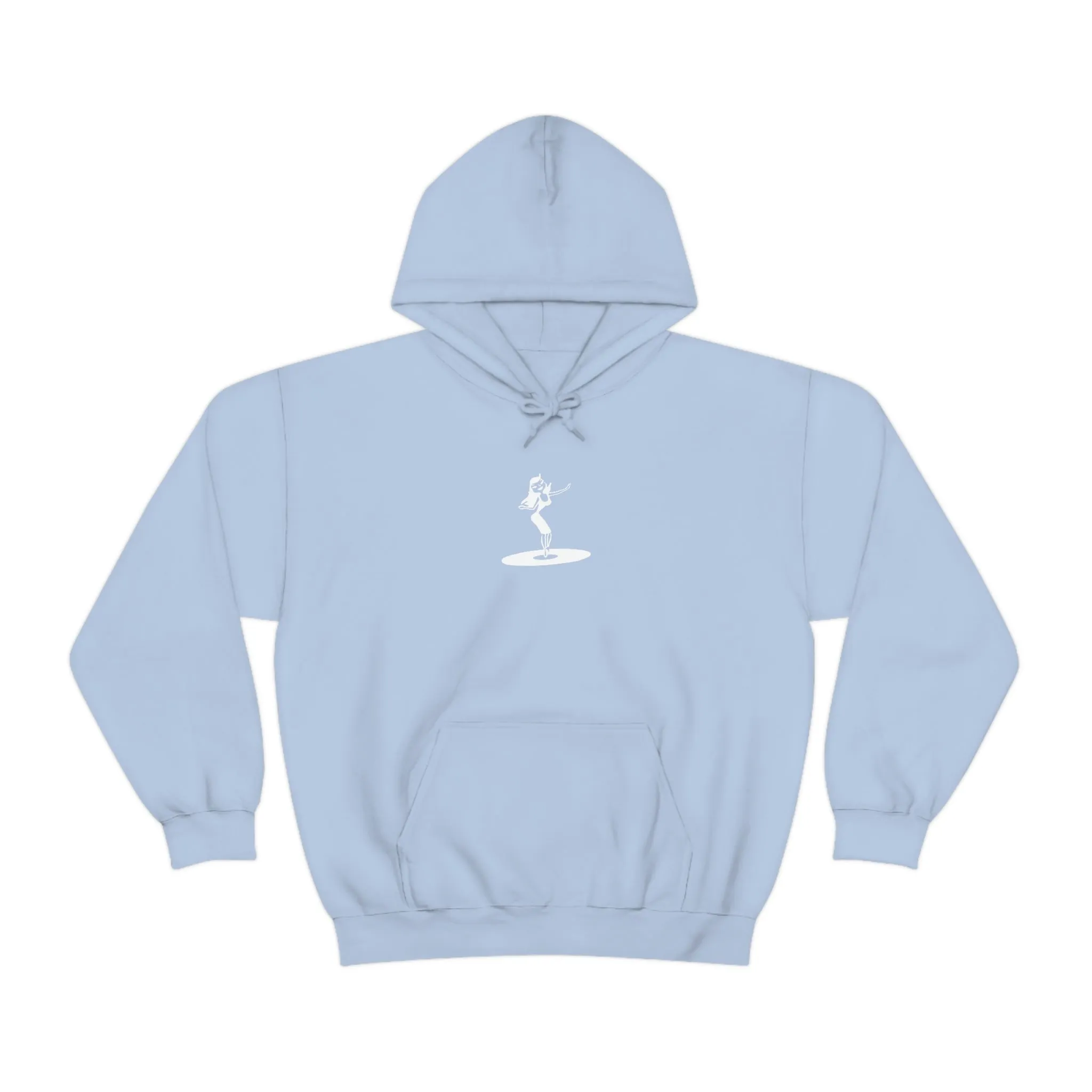 Darla Classic Hoodie - Original logos in white: Unisex Heavy Blend™ Hooded Sweatshirt