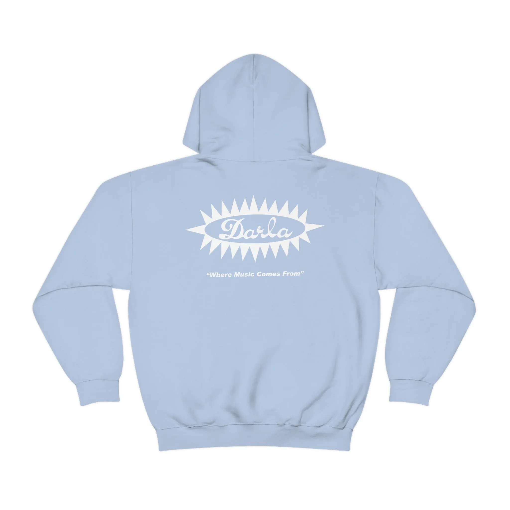 Darla Classic Hoodie - Original logos in white: Unisex Heavy Blend™ Hooded Sweatshirt