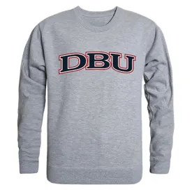 DBU Dallas Baptist University Game Day Crewneck Pullover Sweatshirt Sweater Heather Grey