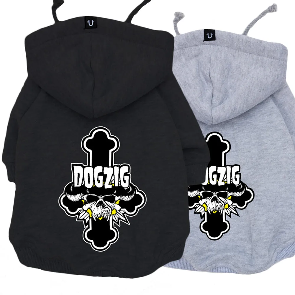 Dogzig Band Dog Hoodie