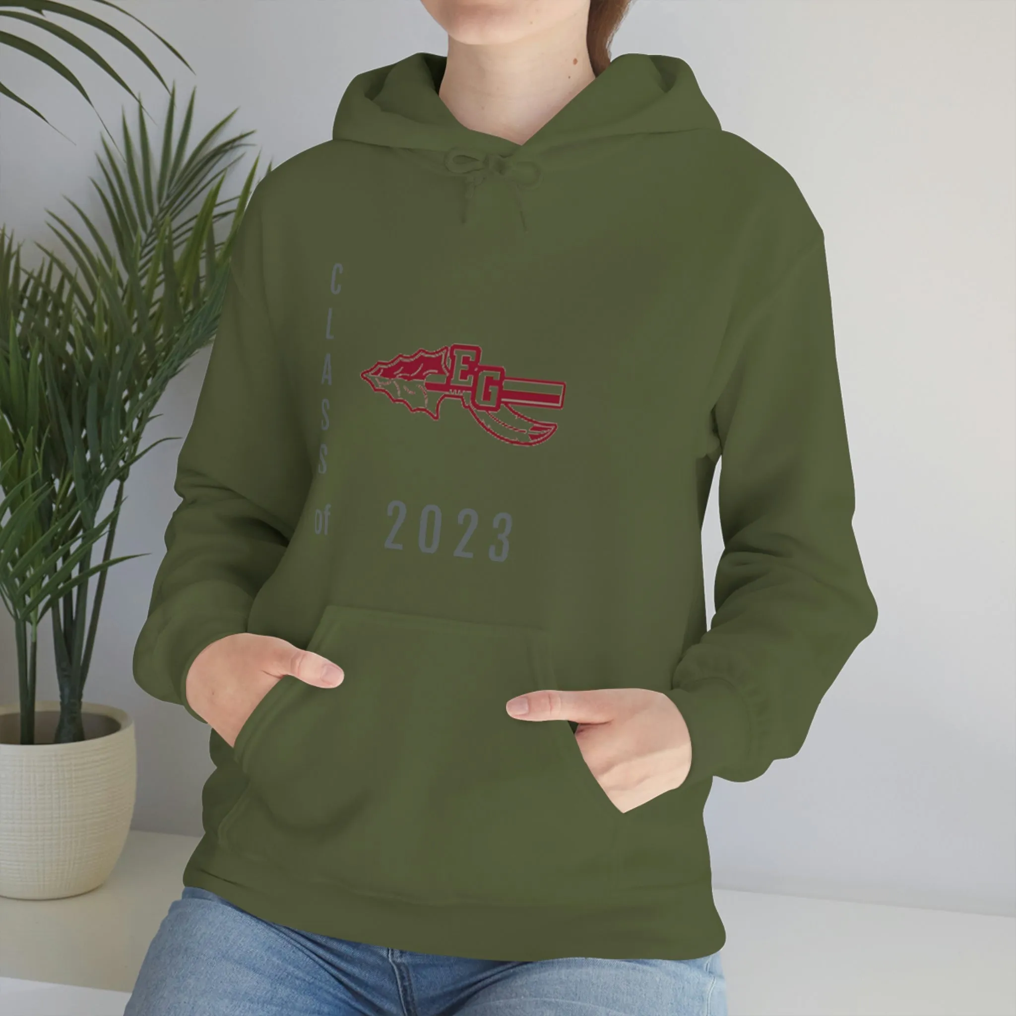 East Gaston HS Class of 2023 Unisex Heavy Blend™ Hooded Sweatshirt