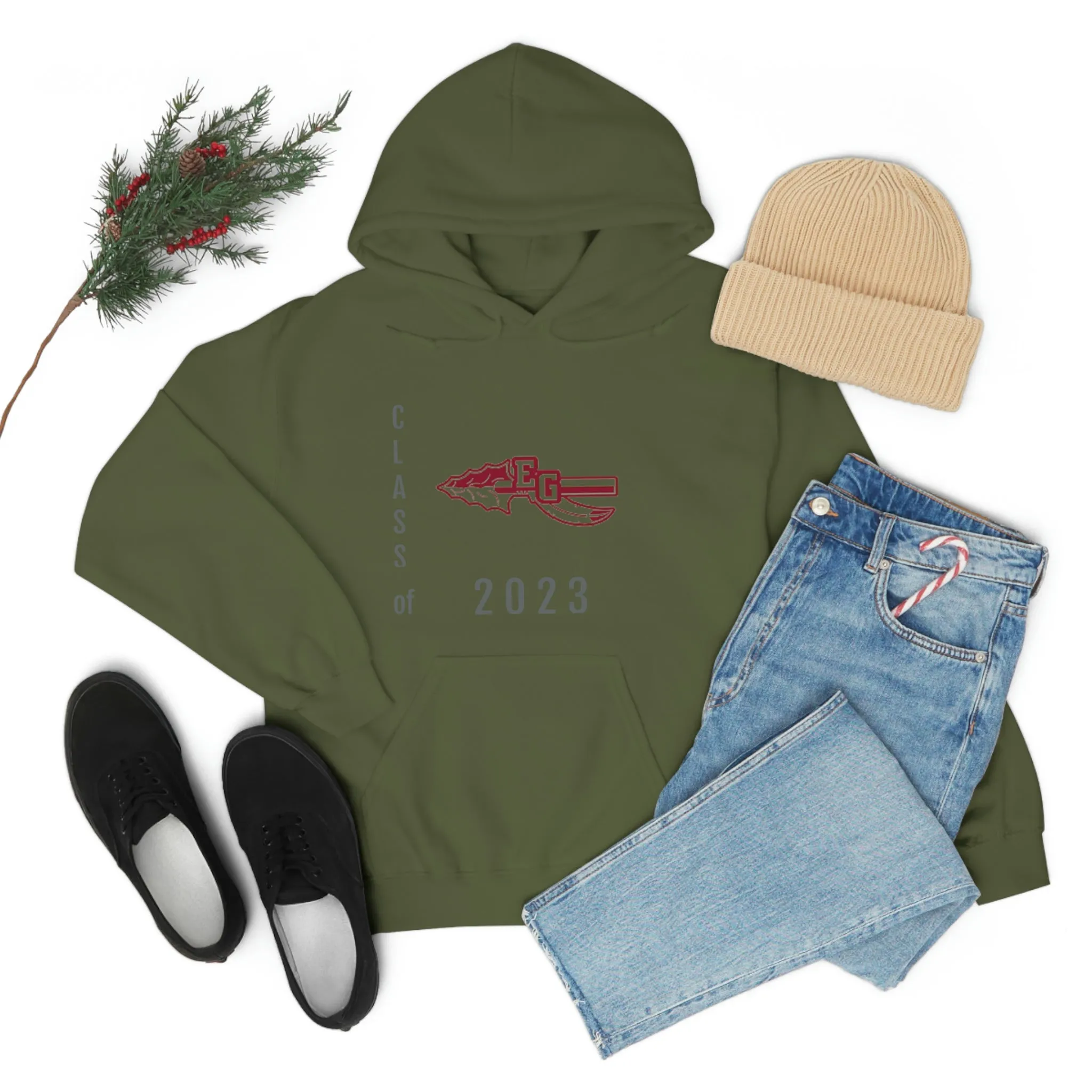 East Gaston HS Class of 2023 Unisex Heavy Blend™ Hooded Sweatshirt