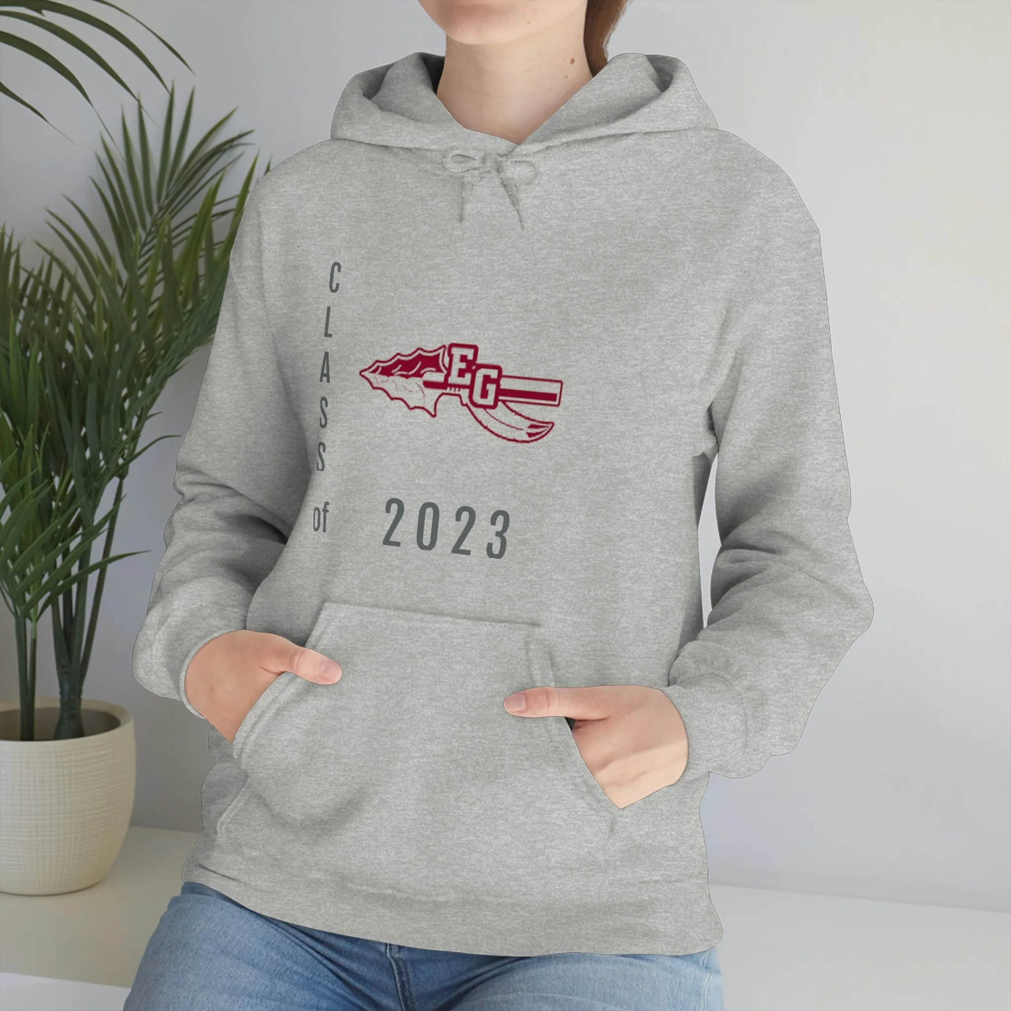 East Gaston HS Class of 2023 Unisex Heavy Blend™ Hooded Sweatshirt
