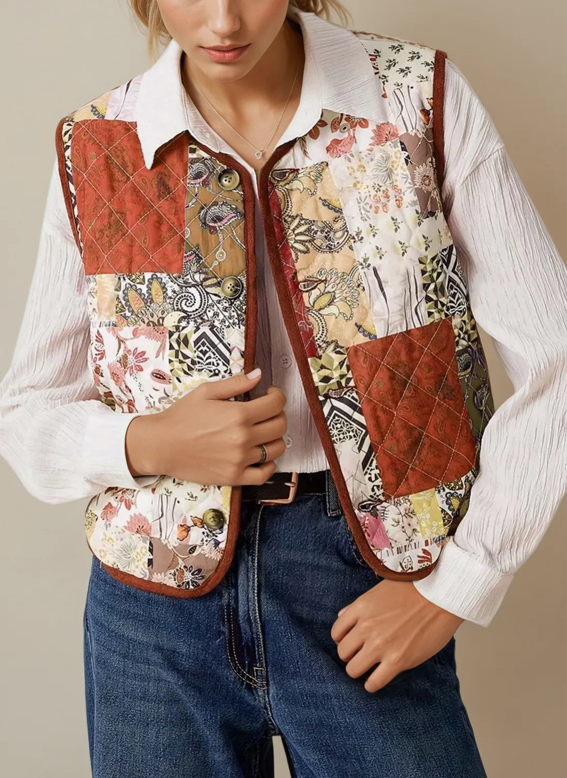 Elise Vest PDF Sewing Pattern