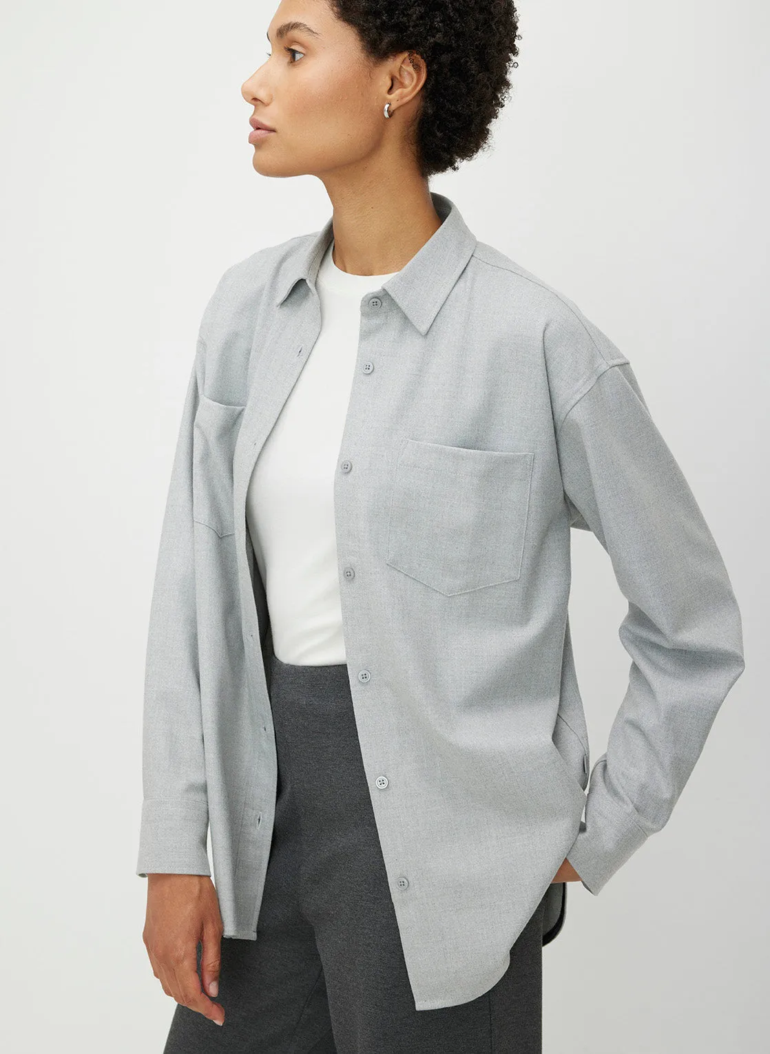Ember Flannel Boyfriend Shirt