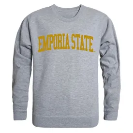 Emporia State University Game Day Crewneck Pullover Sweatshirt Sweater Heather Grey