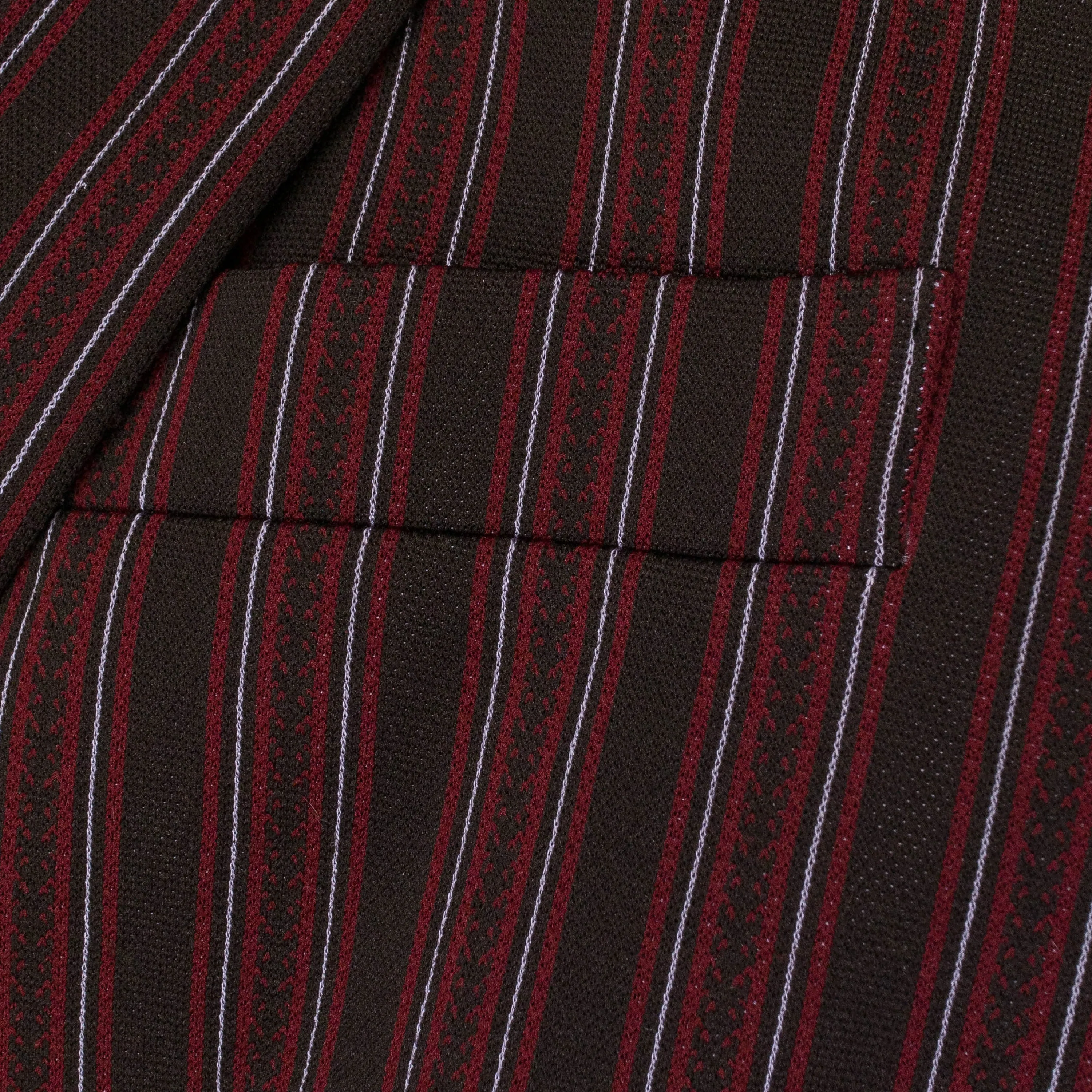 EVA BROWN/BURGUNDY BLAZER
