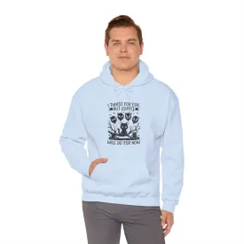 Evil Coffee Unisex Heavy Blend™ Hooded Sweatshirt