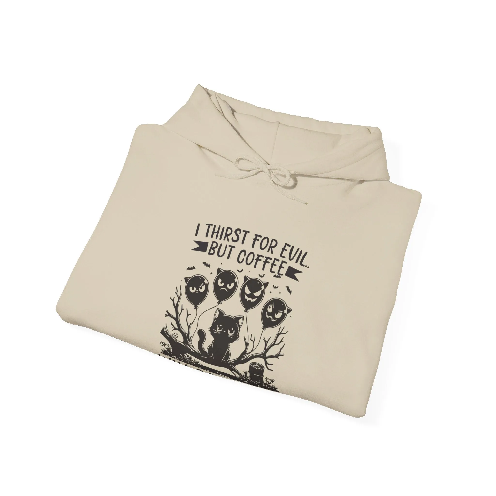Evil Coffee Unisex Heavy Blend™ Hooded Sweatshirt