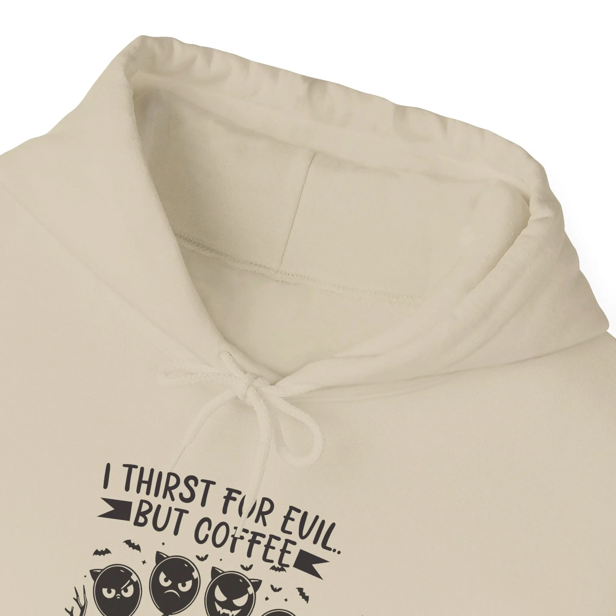 Evil Coffee Unisex Heavy Blend™ Hooded Sweatshirt