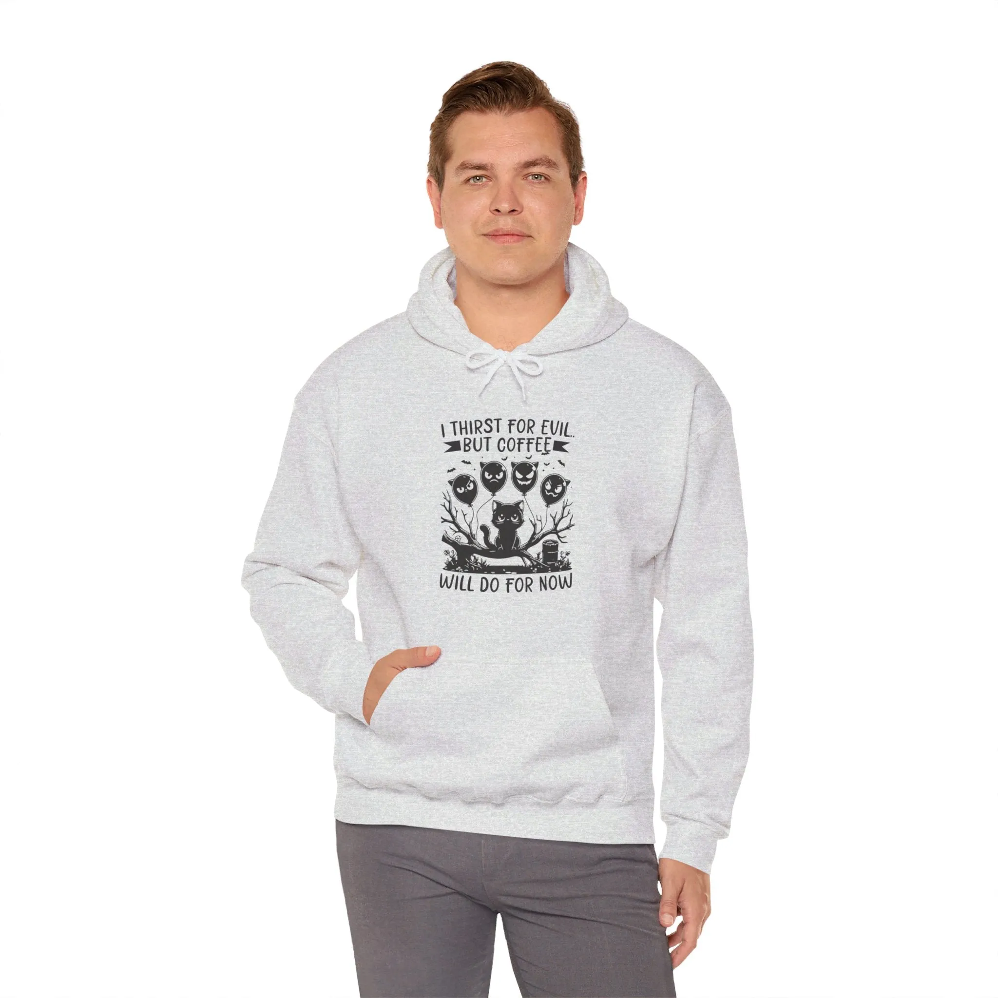 Evil Coffee Unisex Heavy Blend™ Hooded Sweatshirt