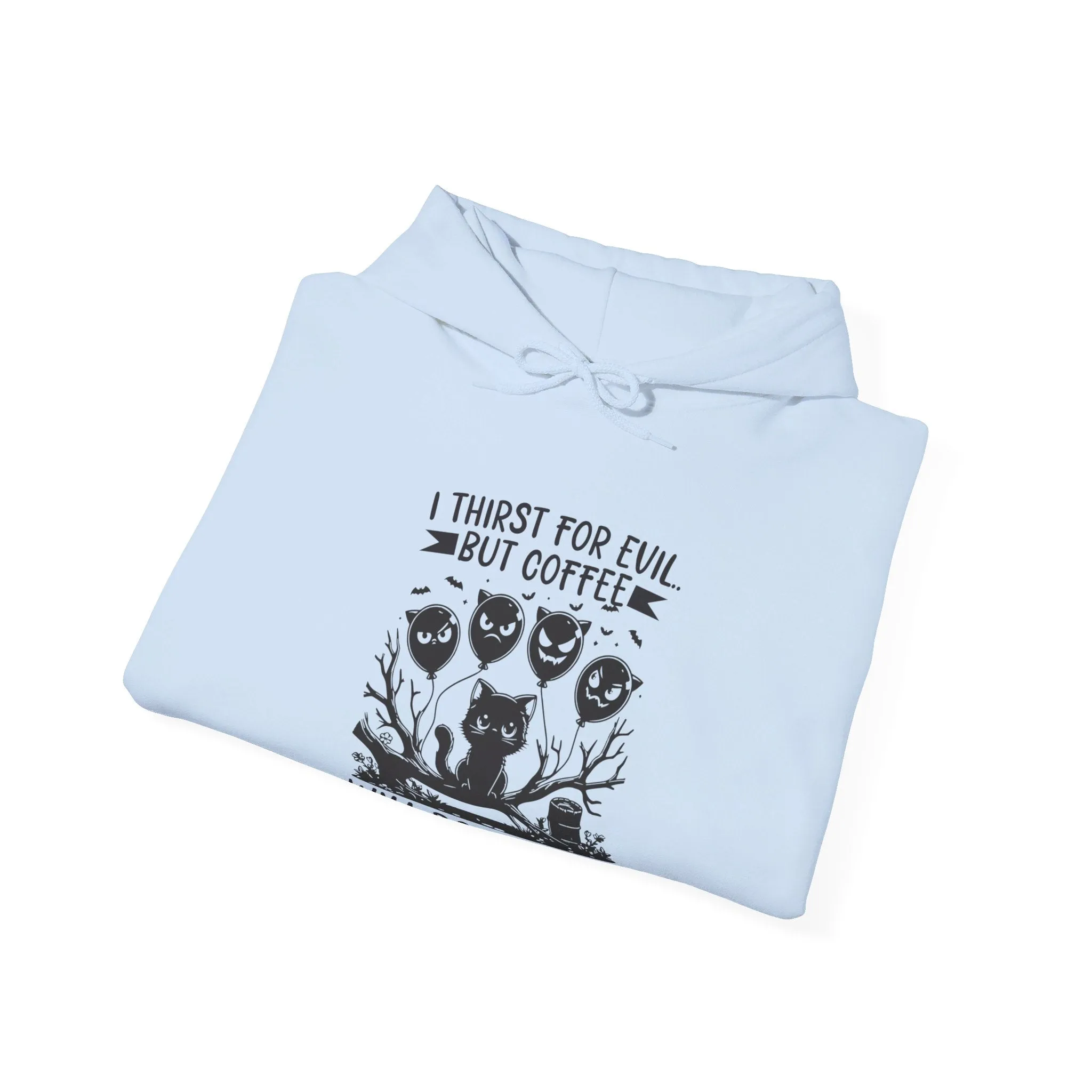 Evil Coffee Unisex Heavy Blend™ Hooded Sweatshirt