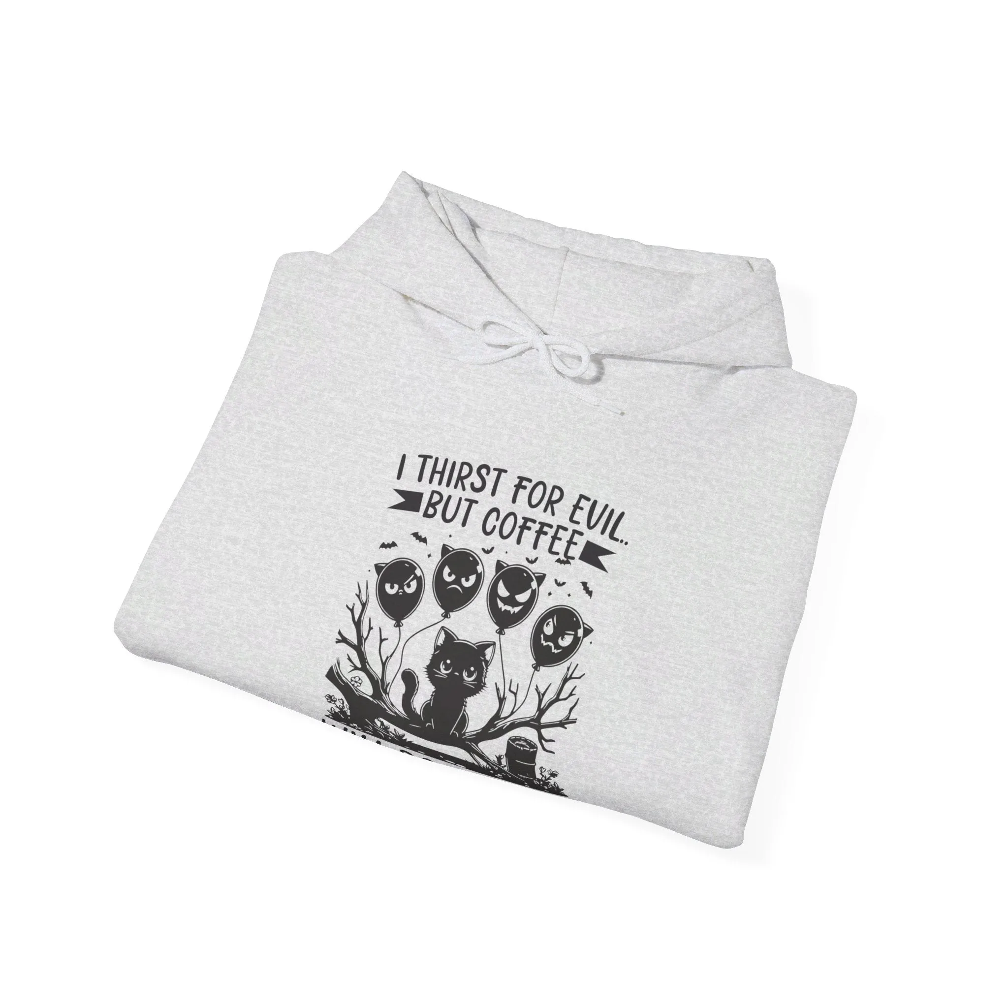 Evil Coffee Unisex Heavy Blend™ Hooded Sweatshirt