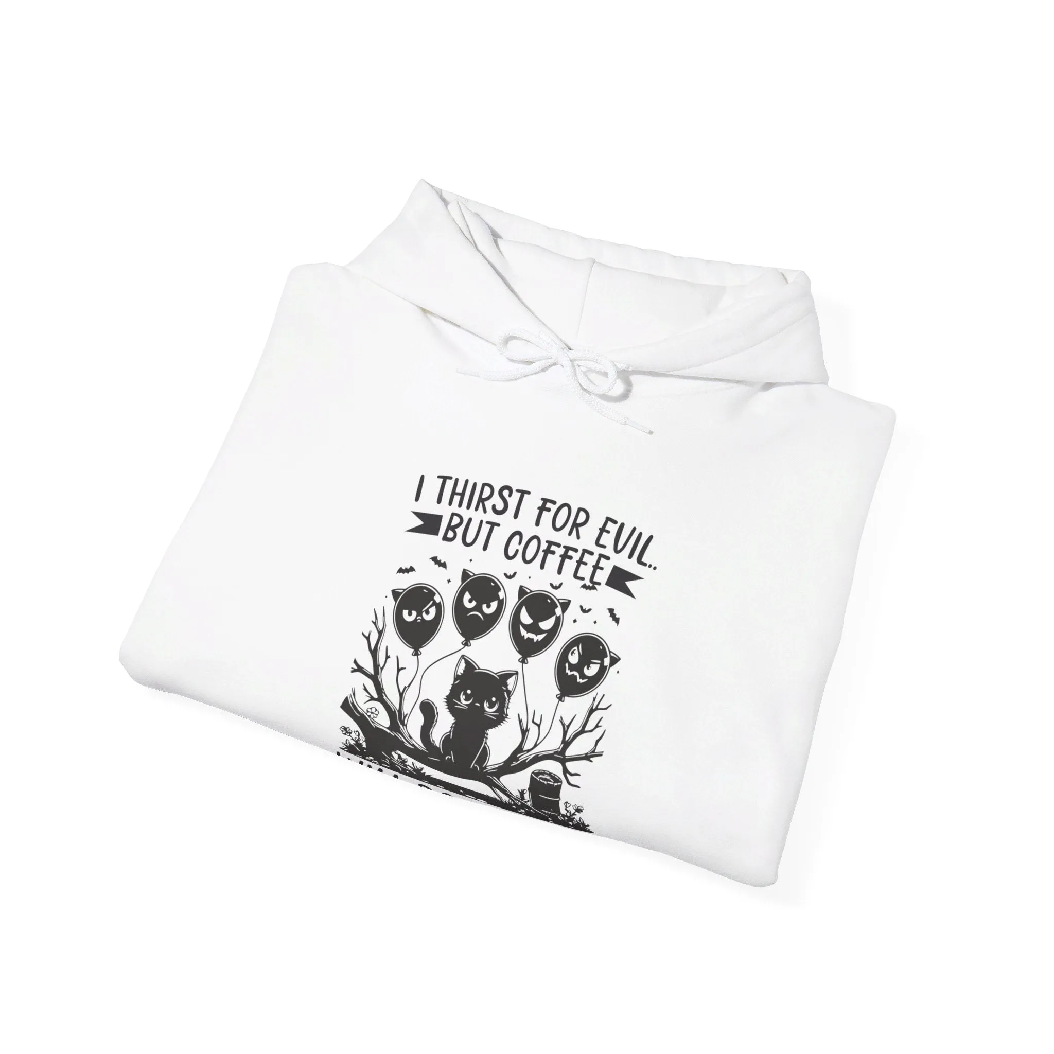 Evil Coffee Unisex Heavy Blend™ Hooded Sweatshirt