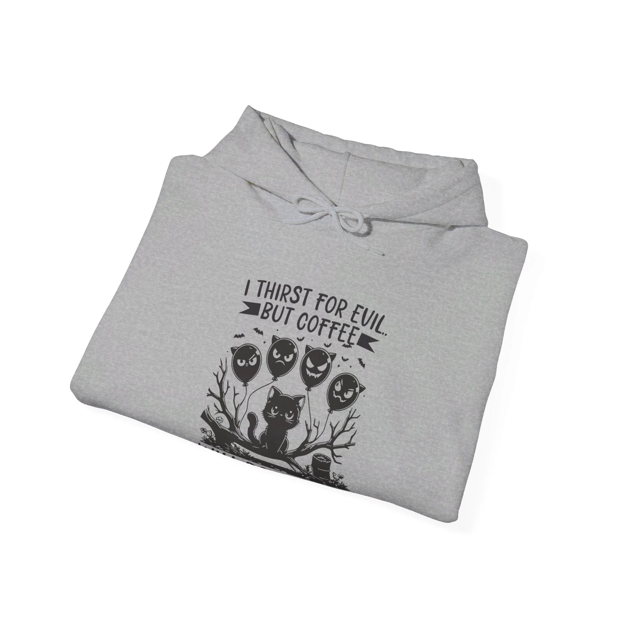 Evil Coffee Unisex Heavy Blend™ Hooded Sweatshirt