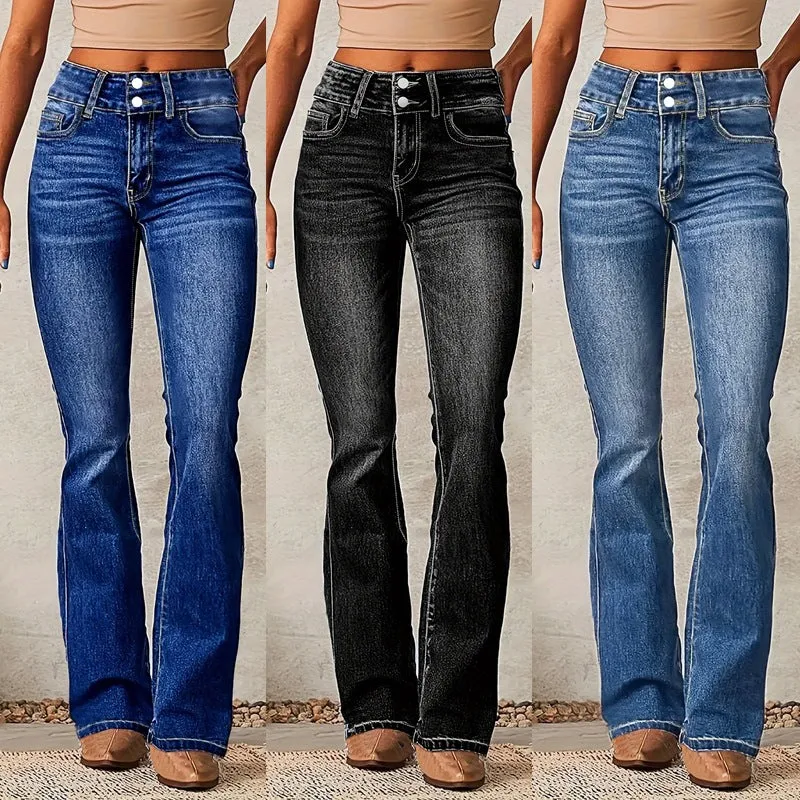 Fashion Washed Street Skinny Retro Stretch Jeans