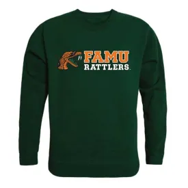 Florida A&M University Rattlers Crewneck Pullover Sweatshirt Sweater Forest