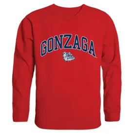 Gonzaga University Campus Crewneck Pullover Sweatshirt Sweater Red