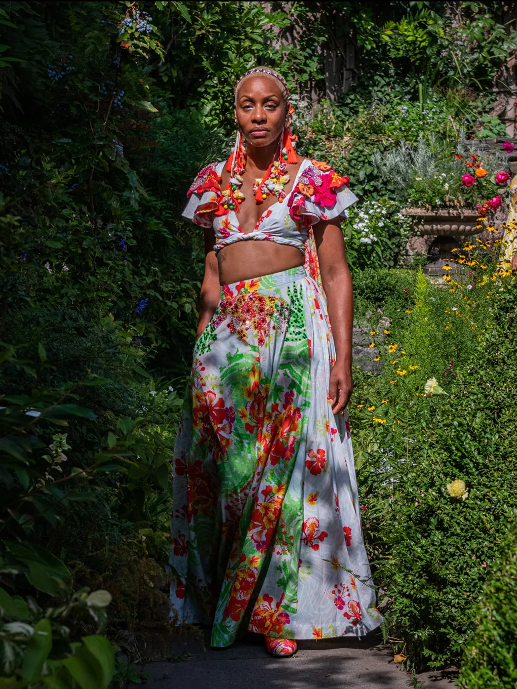 Gulmohar Breeze Skirt