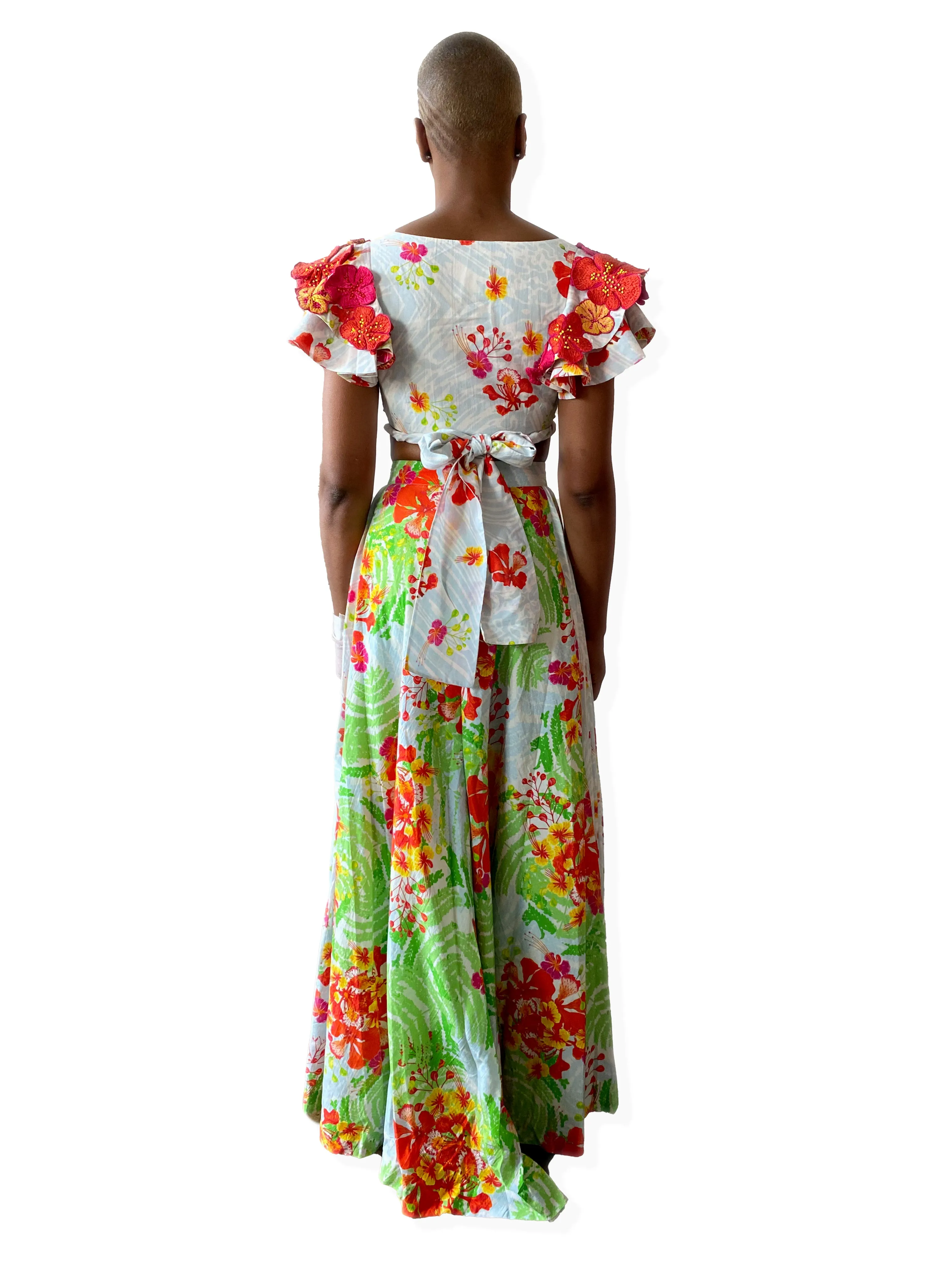 Gulmohar Breeze Skirt