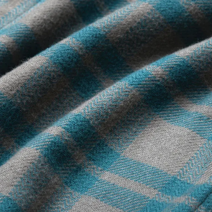 Harker's Flannel :: Cohen Plaid : Dark Teal