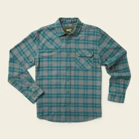 Harker's Flannel :: Cohen Plaid : Dark Teal