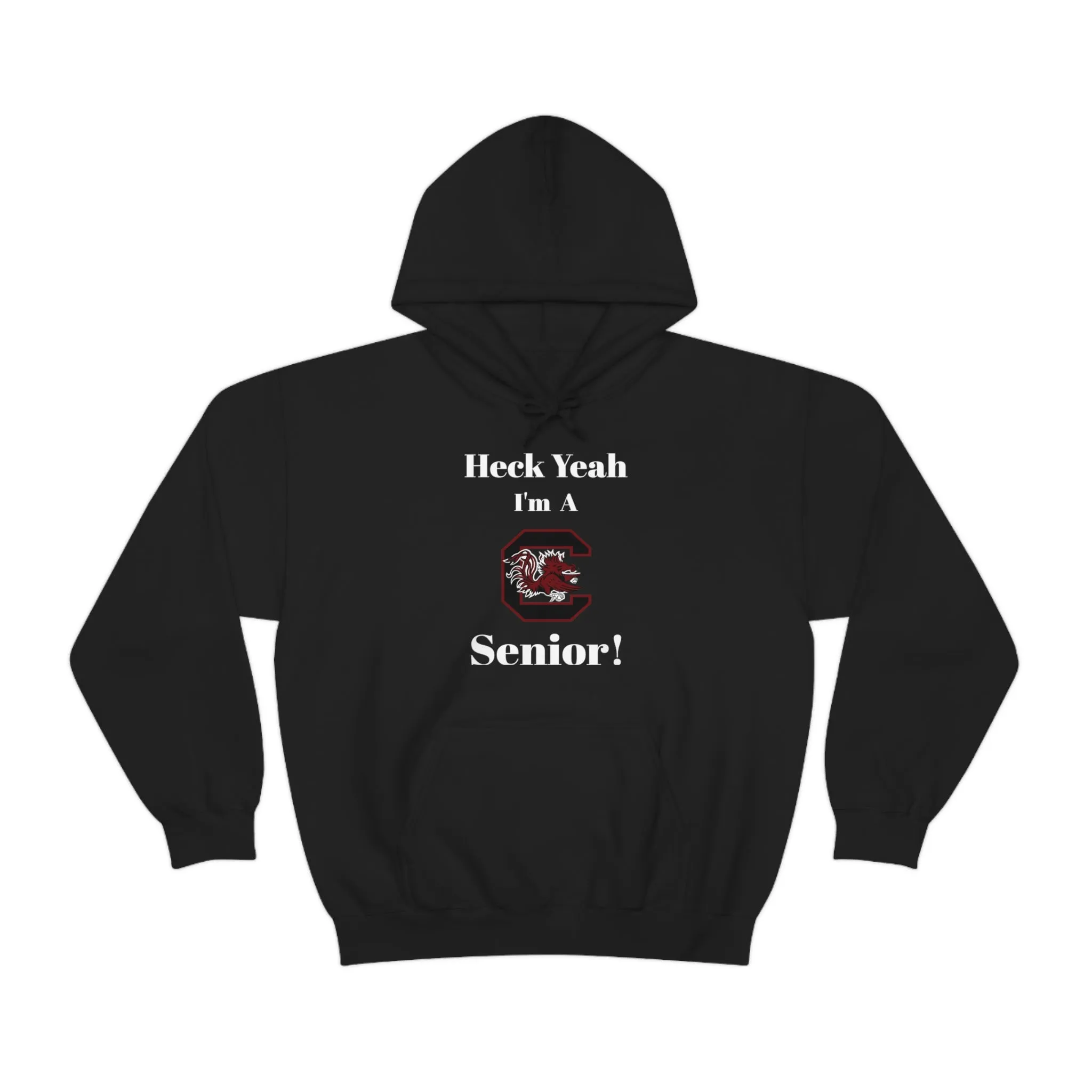 Heck Yeah I'm A SC Gamecocks Senior Unisex Heavy Blend™ Hooded Sweatshirt