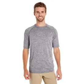 Holloway Men's Graphite Heather Electrify 2.0 Short-Sleeve