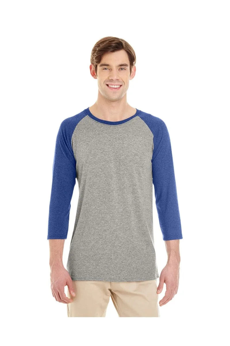 Jerzees 601RR: Adult 4.5 oz. TRI-BLEND Baseball Raglan