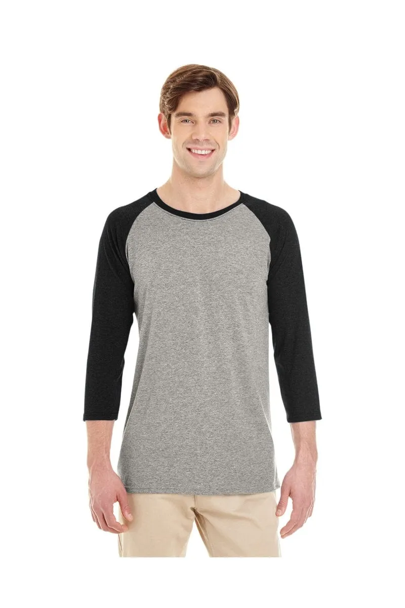Jerzees 601RR: Adult 4.5 oz. TRI-BLEND Baseball Raglan