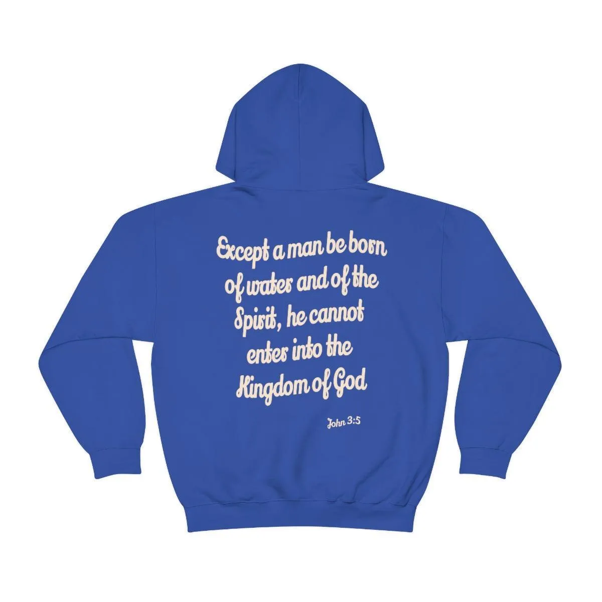 John 3:5 Unisex Heavy Blend™ Hooded Sweatshirt
