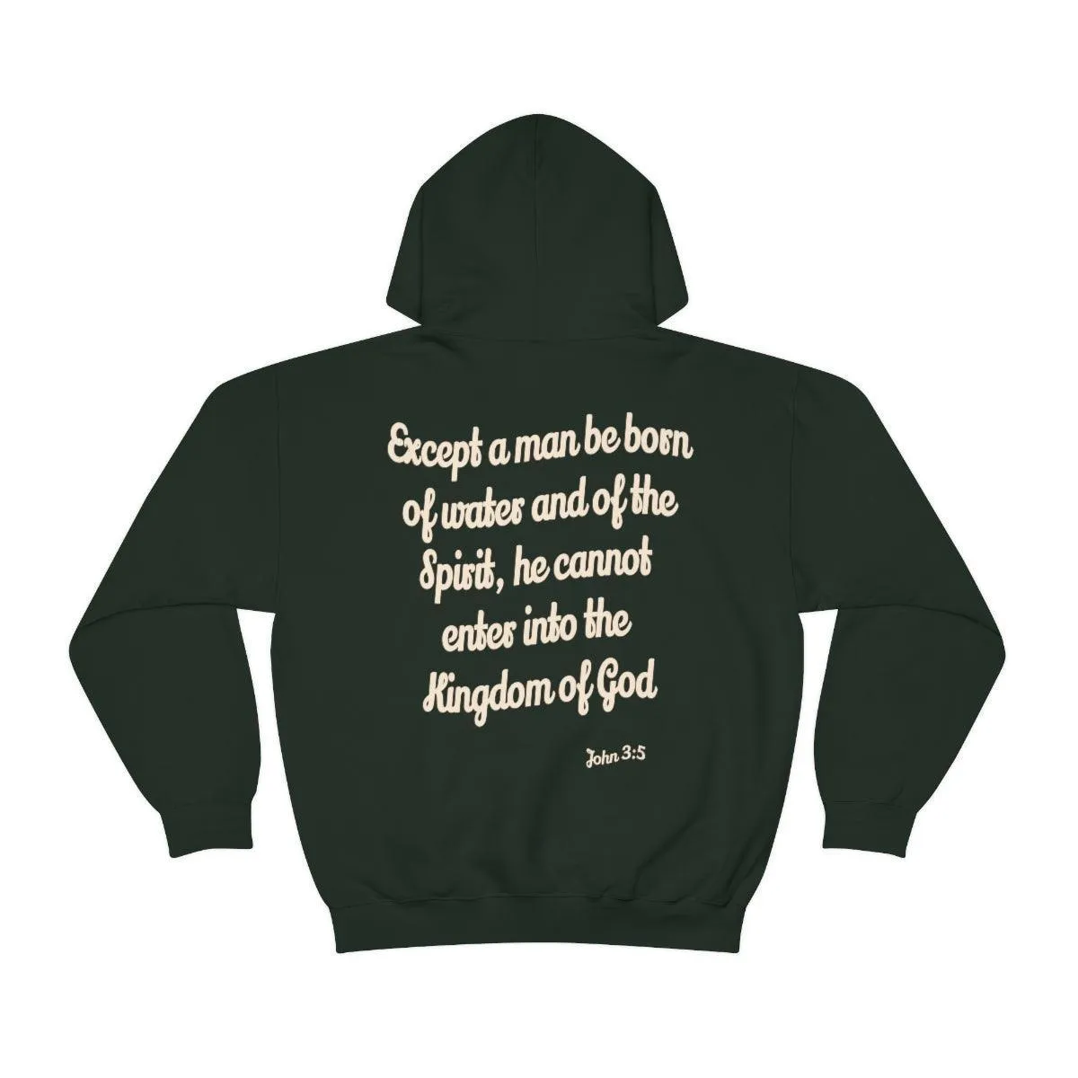 John 3:5 Unisex Heavy Blend™ Hooded Sweatshirt
