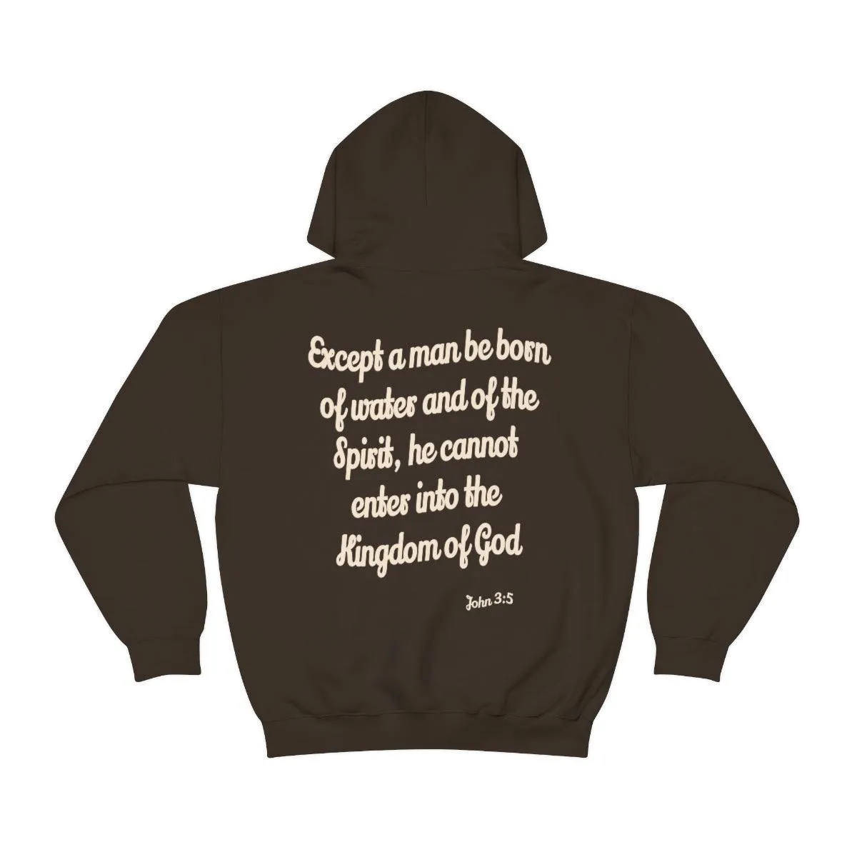 John 3:5 Unisex Heavy Blend™ Hooded Sweatshirt