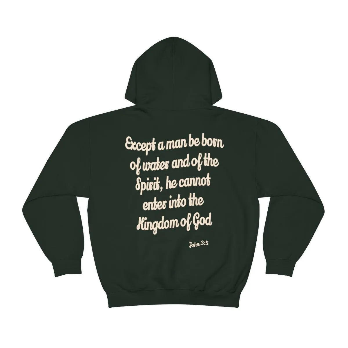 John 3:5 Unisex Heavy Blend™ Hooded Sweatshirt