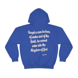 John 3:5 Unisex Heavy Blend™ Hooded Sweatshirt