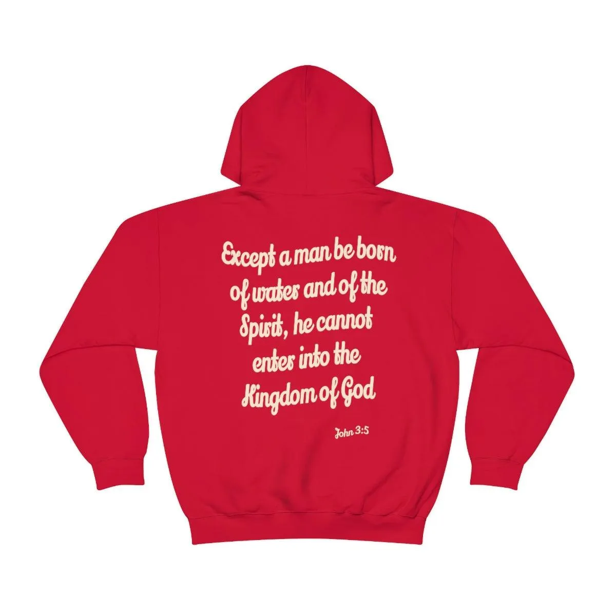 John 3:5 Unisex Heavy Blend™ Hooded Sweatshirt